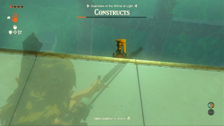 Zelda TotK Mayachideg Shrine Enemy Constrcut