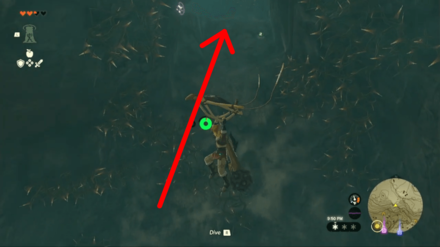 Zelda Tears of the Kingdom (TotK) - Proceed Deeper in the Cave