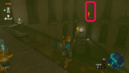 Zelda TotK  - Lightning Temple 4th Floor Room