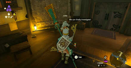 Zelda TotK - Reporting to Josha