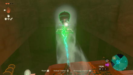 Zelda TotK - Lightning Temple 3F Zonai Balloon