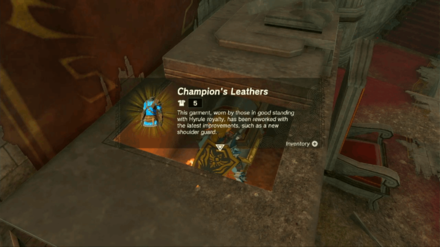 Zelda TotK - Get the Champion