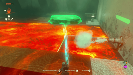 Zelda TotK Kadaunar Shrine Step 1