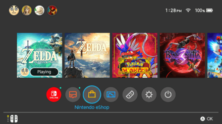 Zelda TotK - How to purchase from the Nintendo eShop Step 1