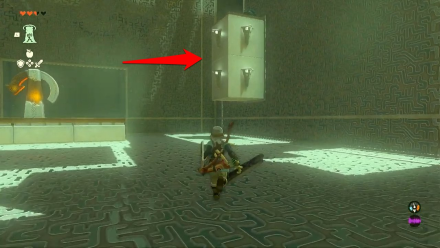 Zelda TotK Domizuin Shrine Short Pillar