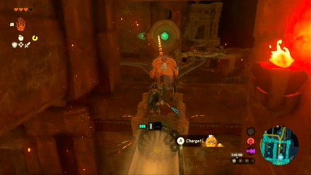 Zelda Tears of the Kingdom TotK - Yunobo Riding