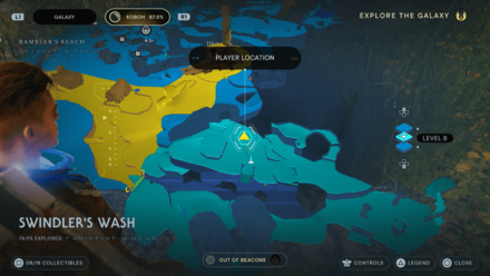 Fallen Order - Goldenlight Moss Map Image