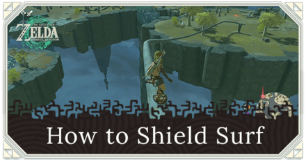 Zelda TotK - How to Shield Surf