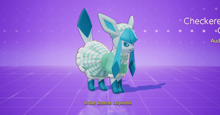 Checkered Style 3D Preview