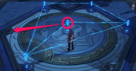 Honkai Star Rail - Mutare Magnus Day 2 Puzzle 2 Solution Step 2