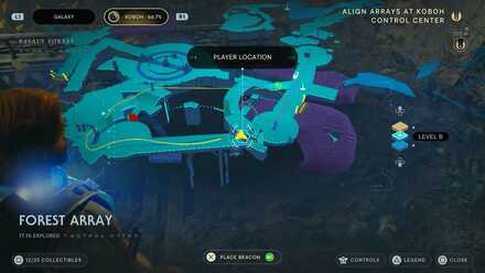 Fallen Order - Auxiliary Array Telescope Map Image