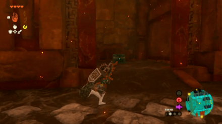 Zelda TotK - Fire Temple Treasure Chest #1