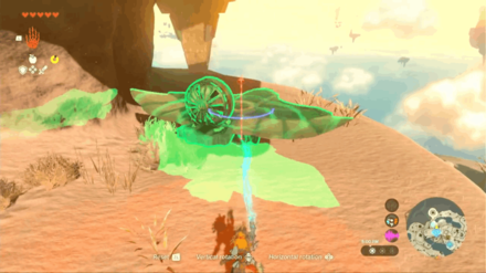 TOTK - Wing Zonai Device with Fan and Cart Ultrahand