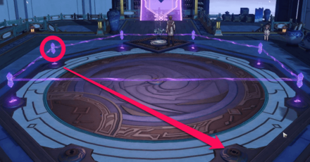 Honkai Star Rail - Mutare Magnus Day 2 Puzzle 3 Solution Step 1