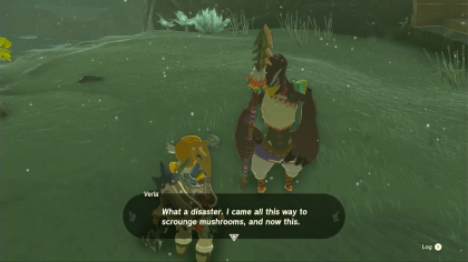 Tears of the Kingdom Crossing the Cold Pool Step 1