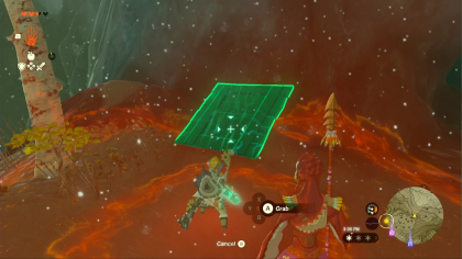 Tears of the Kingdom Crossing the Cold Pool Step 4