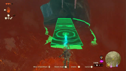 Tears of the Kingdom Crossing the Cold Pool Step 6