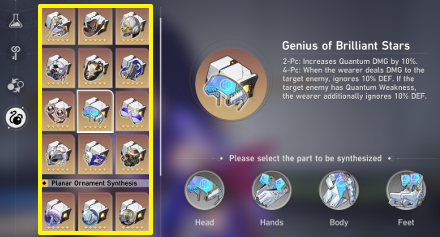 Honkai Star Rail - Choose a Set