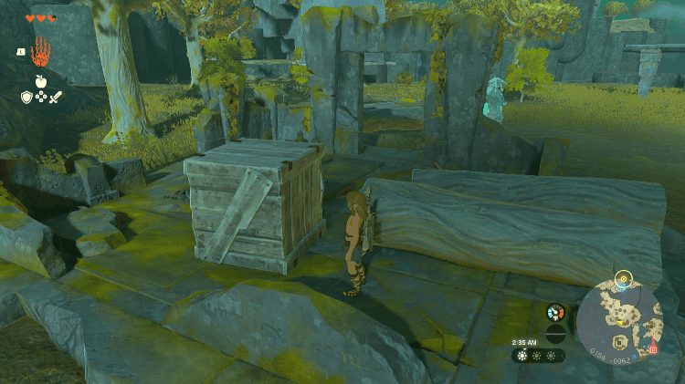 Zelda TotK - Break crates to obtain arrows