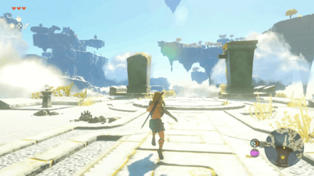 Zelda TotK - Hold the ZL Button to Raise Your Shield