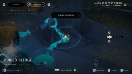 Fallen Order - Jedha Scroll Map Image