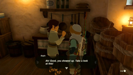 Zelda Tears of the Kingdom TotK Meet Koyin in Her House