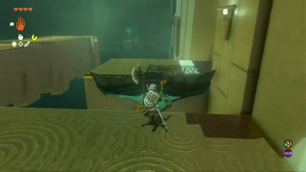 Zelda TotK Jirutagumac Shrine Device as Bridge