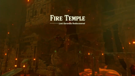Zelda Tears of the Kingdom TotK - Fire Temple