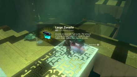 Zelda TotK Jirutagumac Shrine Large Zonaite