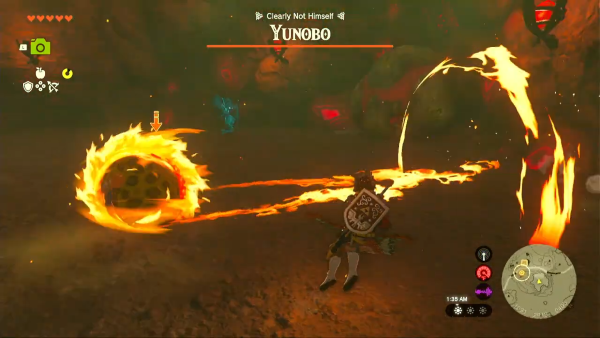 TotK - dodging Yunobo