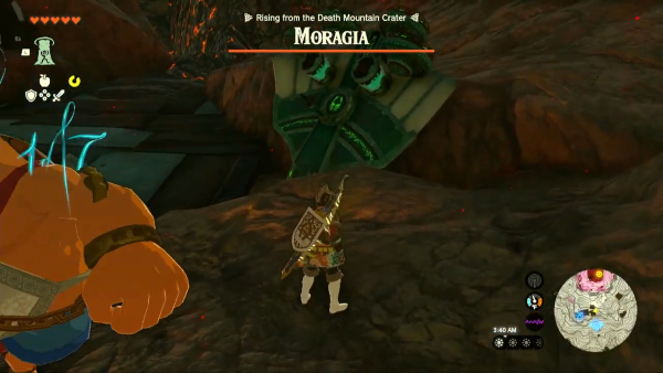 Zelda Tears of the Kingdom TotK - makeshift plane next to Moragia