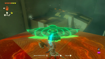 Zelda TotK Jirutagumac Shrine Leftmost Incline