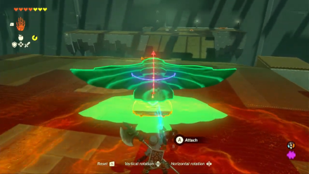 Zelda TotK Jirutagumac Shrine Zonai Wing Device with Cart