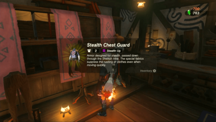 Stealth Chest Guard Location
