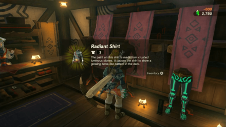 Zelda TotK - Radiant Shirt Received