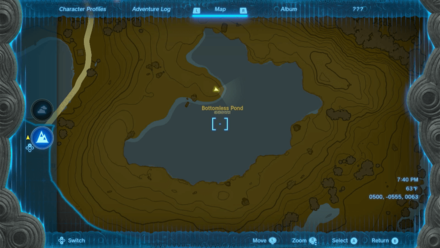 Tears of the Kingdom - Bottomless Pond