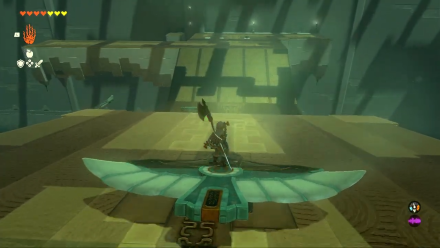Zelda TotK Jirutagumac Shrine Wheeled Wing Zonai Device