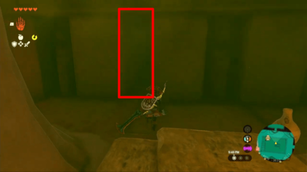 Zelda TotK - Lightning Temple Treasure Chest #3