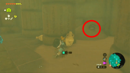 Zelda TotK - Lightning Temple Treasure Chest #1