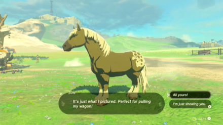 TotK Give the Horse to Zumi.png