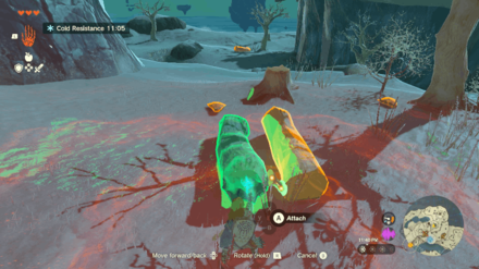 Zelda TotK - Use the Log to Create Ultrahand Contraptions