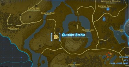 Tears of the Kingdom TOTK - Outskirt Stable