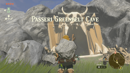 Passeri Greenbelt Cave Entrance Overworld Image