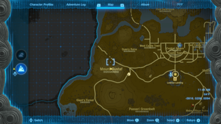 Tears of the Kingdom - Mount Gustaf