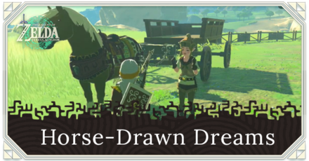 TotK Horse-Drawn Dreams Top Banner