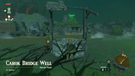 Carok Bridge Well Entrance Overworld Image