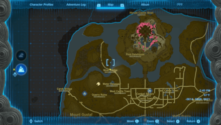 Tears of the Kingdom - Moat Bridge