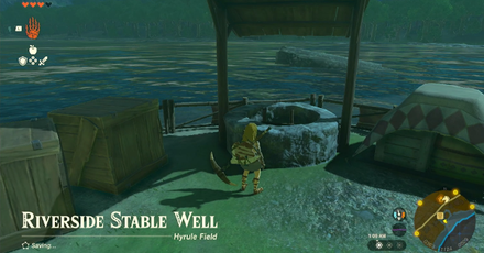 Riverside Stable Well Entrance Overworld Image