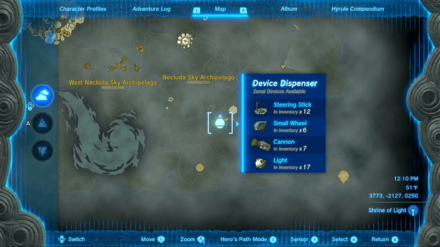 Tears of the Kingdom - Kumamayn Shrine Device Dispenser