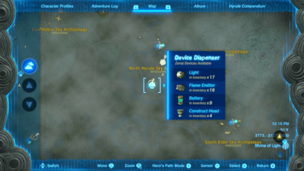 Tears of the Kingdom - Simosiwak Shrine Device Dispenser